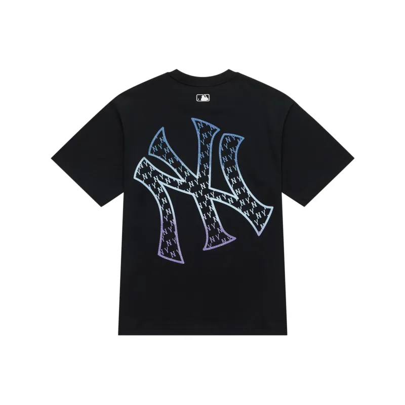 MLB MONOGRAM Collection New York Yankees SS24 T Shirt Unisex Black-0