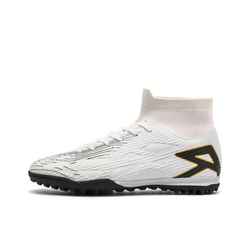 QIUTEXIONG FG Rubber Long Studs TF Rubber Broken Studs Soft Ground Firm Ground Slip Resistant Soccer Shoes Unisex-7