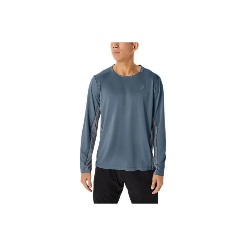 Asics Train Sana Long Sleeve T-Shirt Men's Steel Blue-0