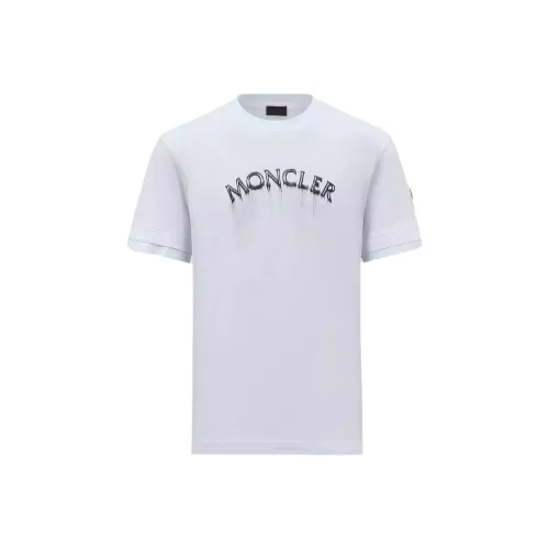Moncler Drop Shoulder Sleeve T Shirt Men's White