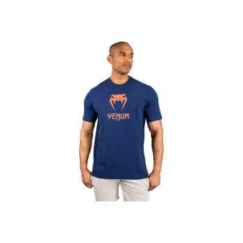 VENUM T Shirt Unisex Marine Blue/Orange