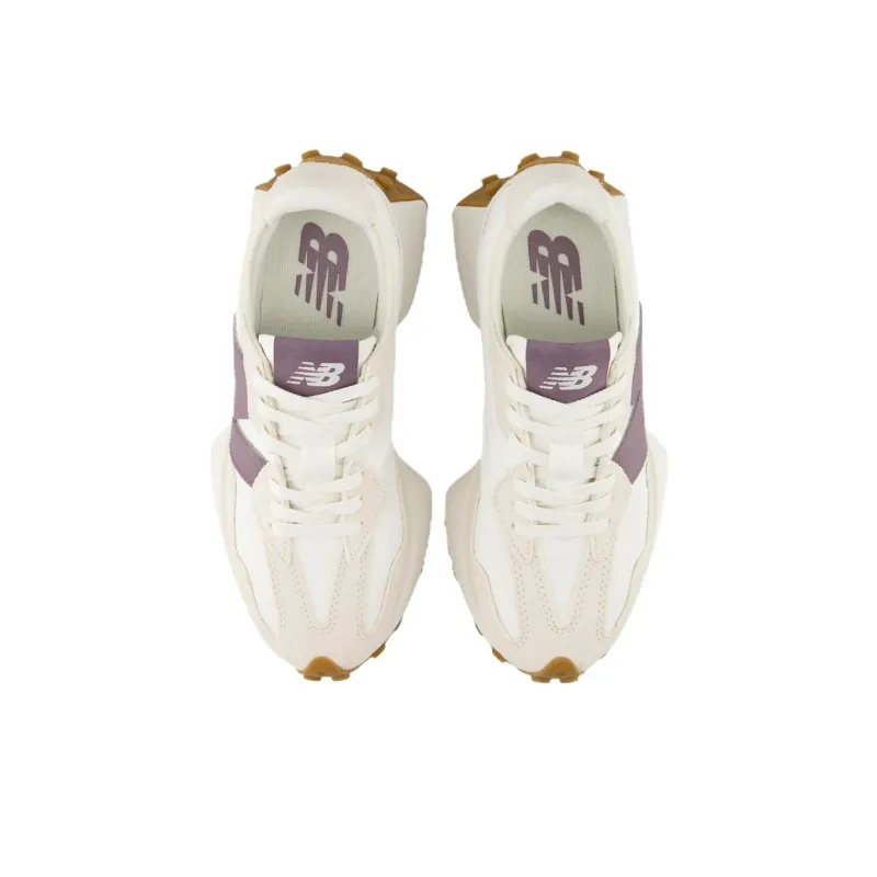 New Balance 327 Linen Sea Salt Dark Ice Wine Women's-3