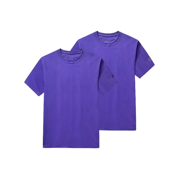 Champion T Shirts Unisex Purple-0