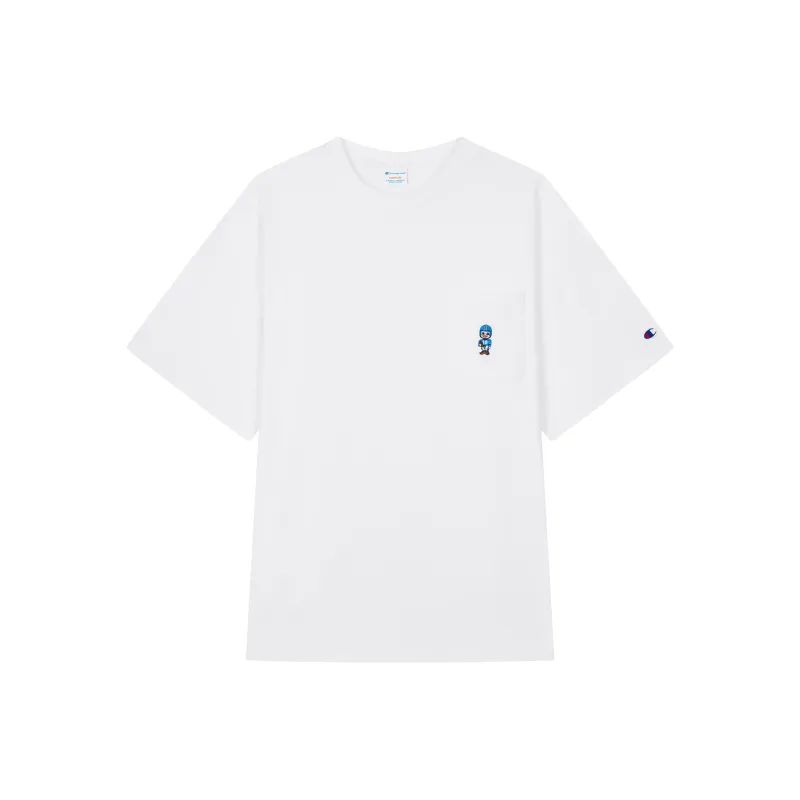 Champion Short Sleeved T Shirts Unisex Japan Version-2