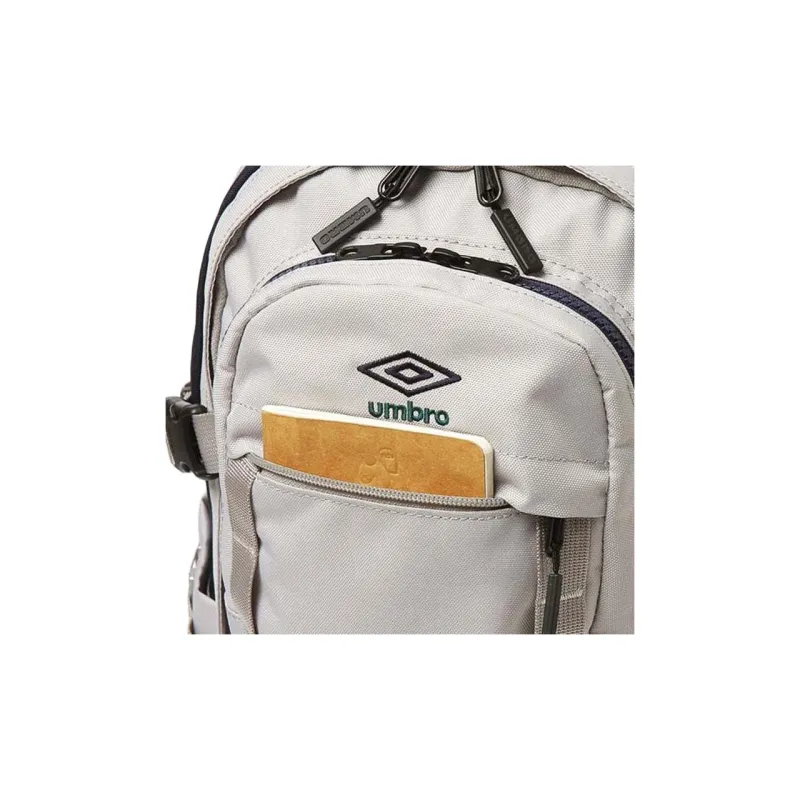 Umbro Polyester Backpack Unisex Gray & Black-3