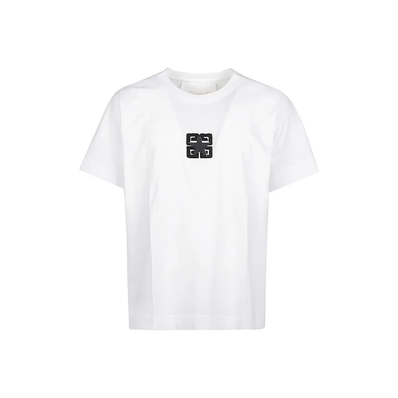 Givenchy 4G Stars Boxy Crewneck T Shirt-0