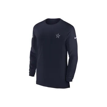 Nike Dri-FIT Sideline Coach NFL Dallas Cowboys T-Shirt Men's Marine Blue