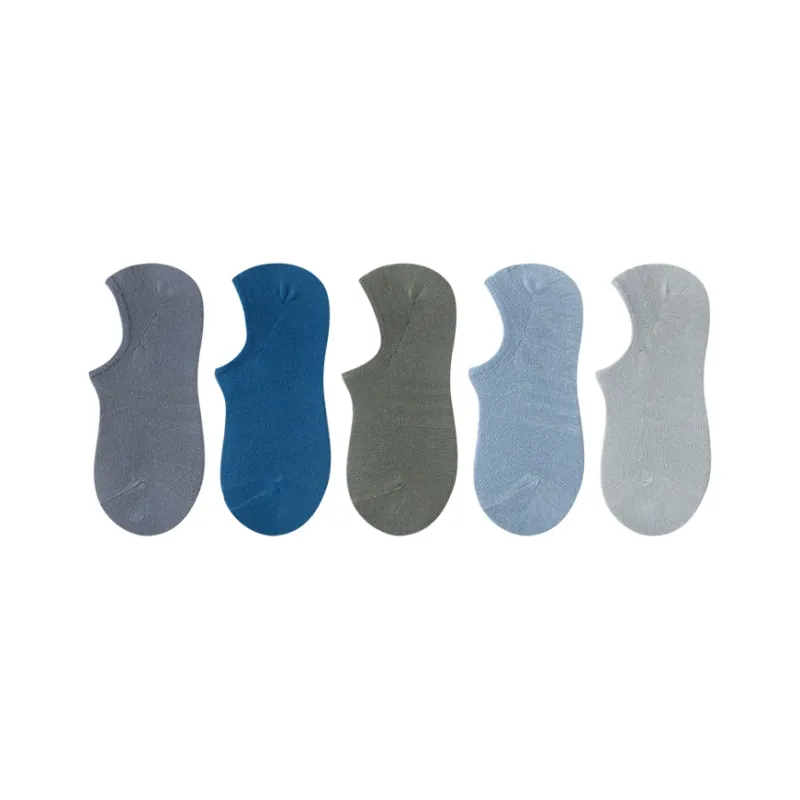 Top Melon No Show Socks Men's 5 Pack-18