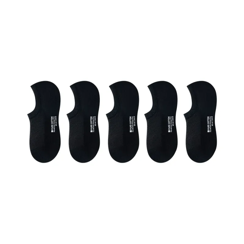 Top Melon No Show Socks Men's 5 Pack-15