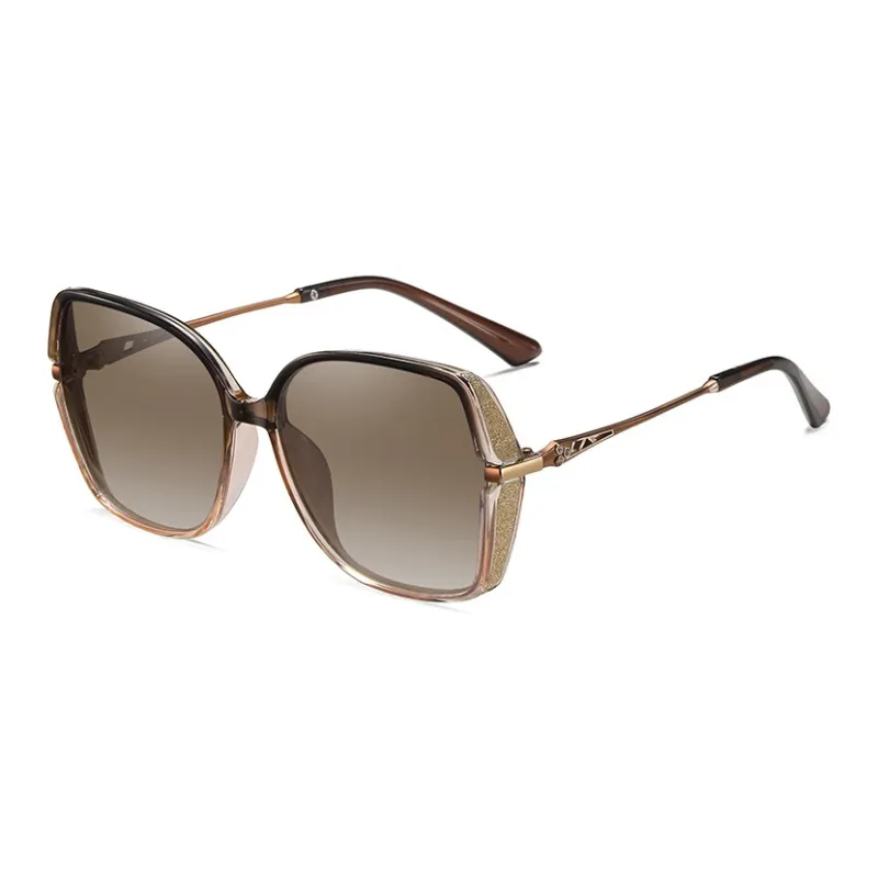 PRETTYALLUSION PC Irregular Shape Sunglasses Women's-11