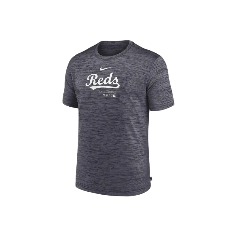 Nike Cincinnati Reds Authentic Collection Practice Velocity Men's Nike Dri FIT Mlb T Shirt-0