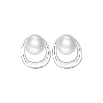 Andaozi Pearl Stud Earrings Women's