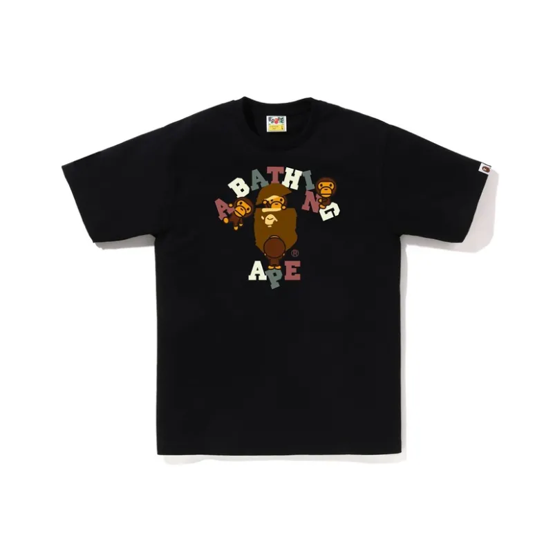 Bape Colors College Milo Tee-0
