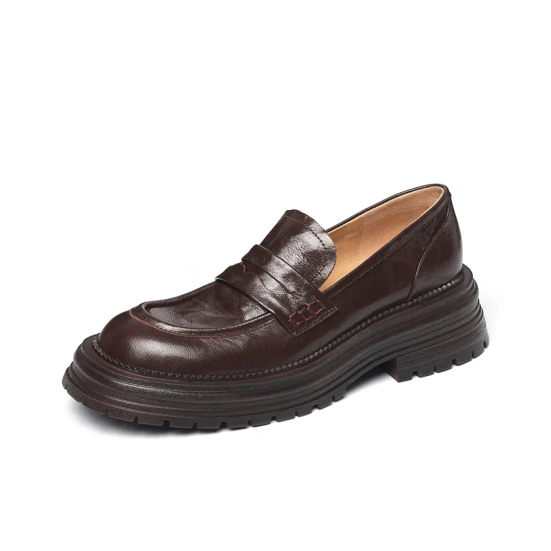 FMM Loafers Women's Black/Brown-5