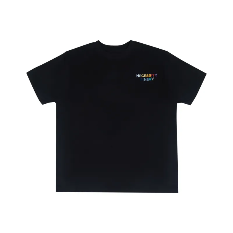 Necessity Finery T Shirts Unisex Black-0