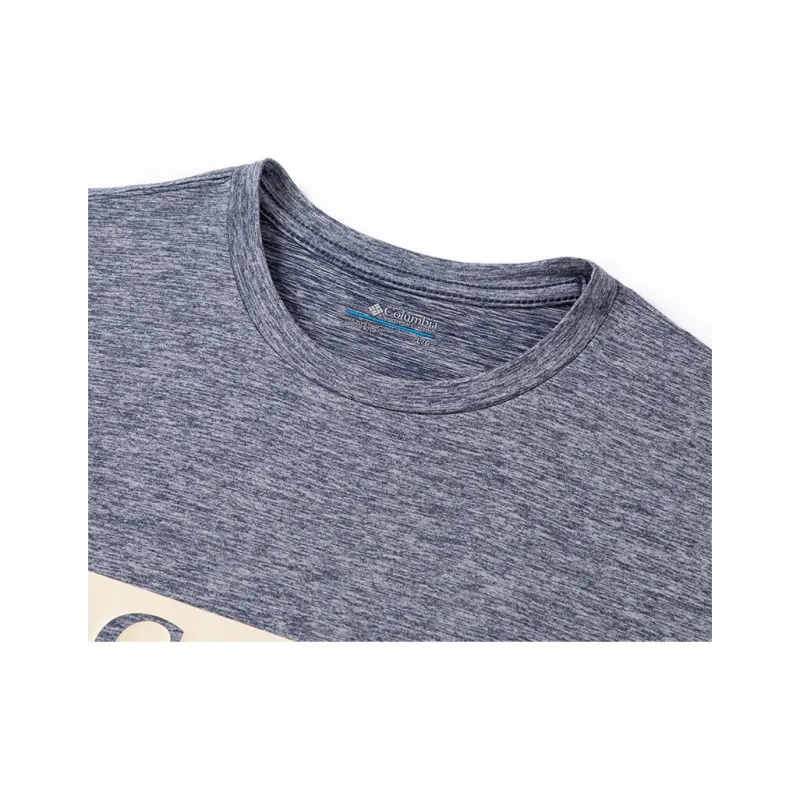 Columbia T Shirt Men's Light Blue-2