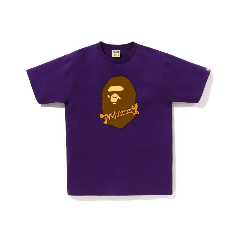 A BATHING APE Katakana Ape Head Tee SS24-2