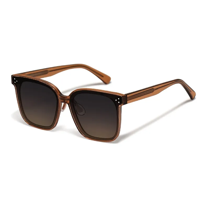 MK MINGKU Plate Frame Irregular Shape Sunglasses Unisex-2