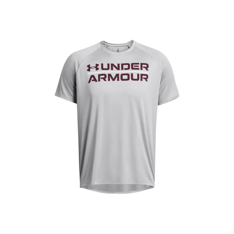 Under Armour T Shirt Men's Silver-0