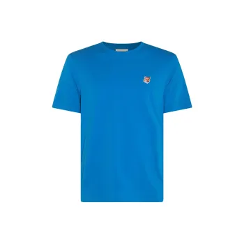 Maison Kitsune Fox Head Patch Crewneck T Shirt