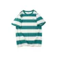 Green White Stripes