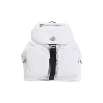 Moncler Polyester Backpack Women's White
