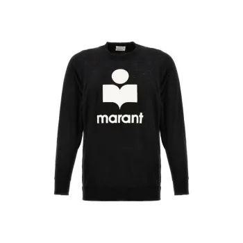 ISABEL MARANT Logo Printed Long Sleeved Sweatshirt