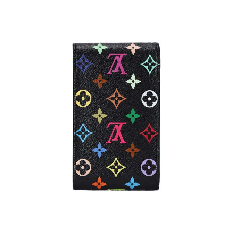LOUIS VUITTON X Takashi Murakami Phone Pouch Metis Black Multicolored-2