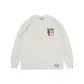 I'm Not Social Lime White Long-Sleeved Shirt
