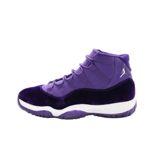 jordan smiths Air jordan smiths 11 Anti Slip Wear Resistant High Top Vintage Basketball Shoes Unisex Purple