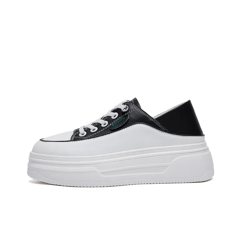 Boogie Bear Height Increasing Low Top Skateboard Shoes Women's-3