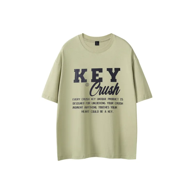 CRUSH KEY SS24 Drop Shoulder Sleeve T Shirt Unisex-12