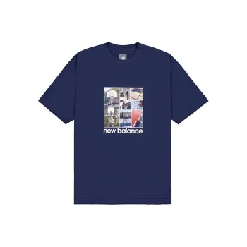 New Balance T Shirt Men's Marine Blue