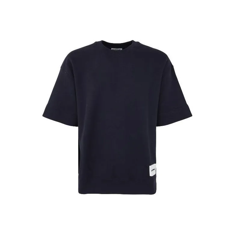 JIL SANDER + Logo Patch Short Sleeved T Shirt-0