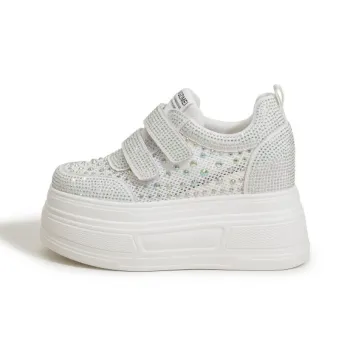 Milan Love Song Wear Resistant Lightweight Height Increasing Low Top Casual Shoes Women's