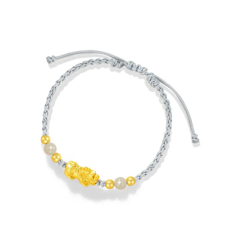 PUTUOSHANWENCHUANG 999 Fine Silver Bracelets Unisex-3