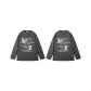 [Dark Gray+Dark Gray]2 Pack