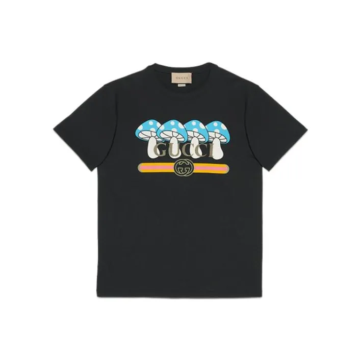 GUCCI Cotton Jersey T shirt With Print-0