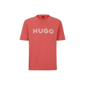 HUGO BOSS Drochet Cotton T shirt