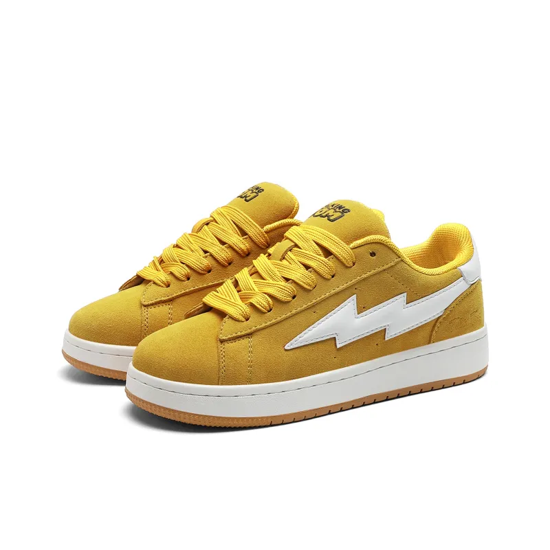 TALKING TOM Lightning Vengeance Storm Anti-Slip And Wear-Resistant Lightweight Low-Top Skateboard Shoes Unisex-36
