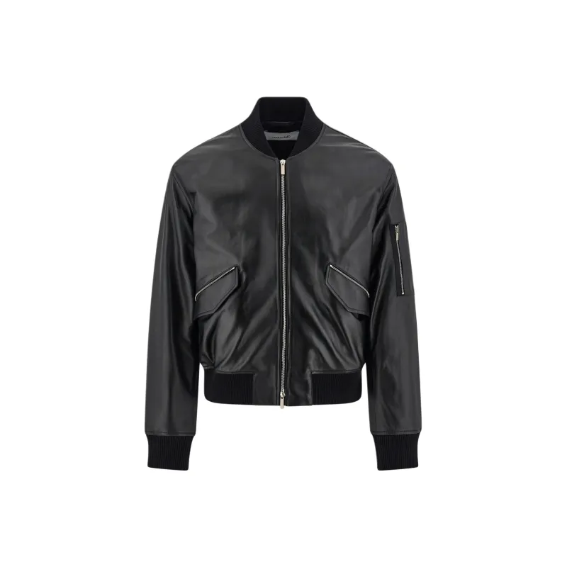 Ferragamo Zip up Bomber Jacket-0