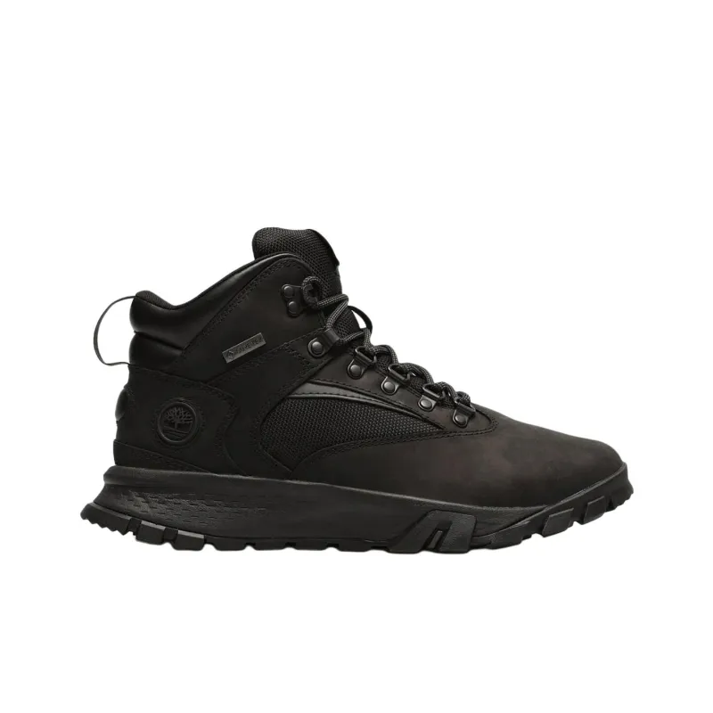 Timberland Mount Lincoln Anti Slip Wear Resistant Mid Top Hiking Shoes Men's Black-1