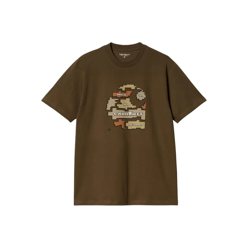 Carhartt WIP SS24 S/S Graft T-Shirt T-Shirt Unisex Brown-0