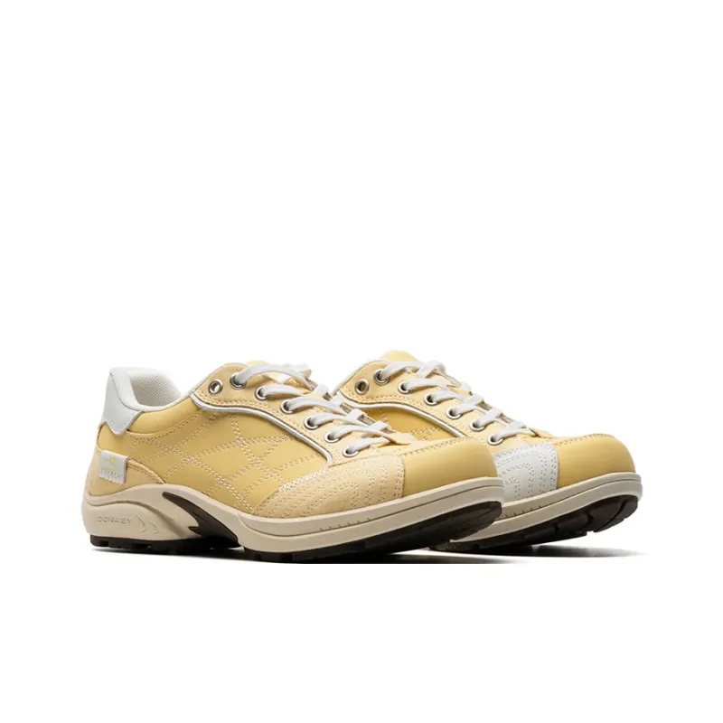 Mule Donkey Low Top Casual Shoes Unisex Cheese Yellow-1