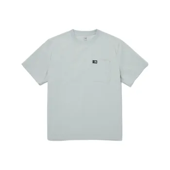 THE NORTH FACE M'S ALL ROUND EX S/SR/TEE T-Shirt Men's Gray Blue