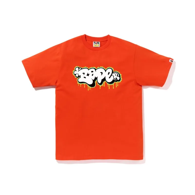 Bape Graffiti Logo Tee-0