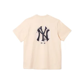 New Era x MLB T Shirt Unisex Ivory