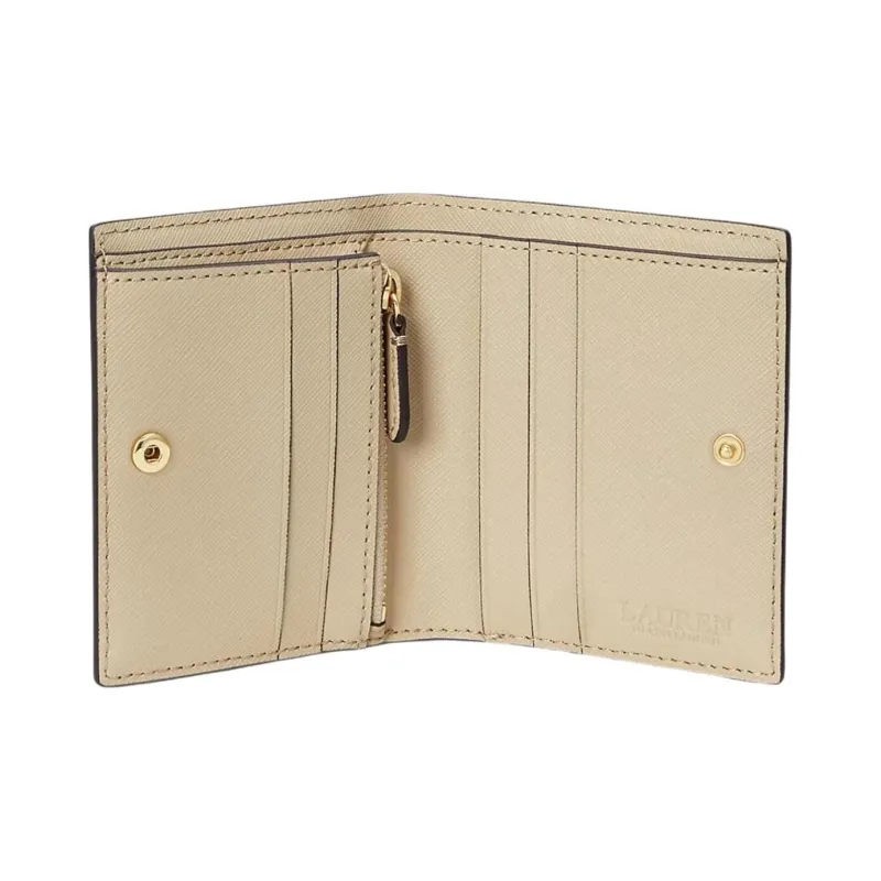 LAUREN RALPH LAUREN Leather Wallet Women's Tan-2