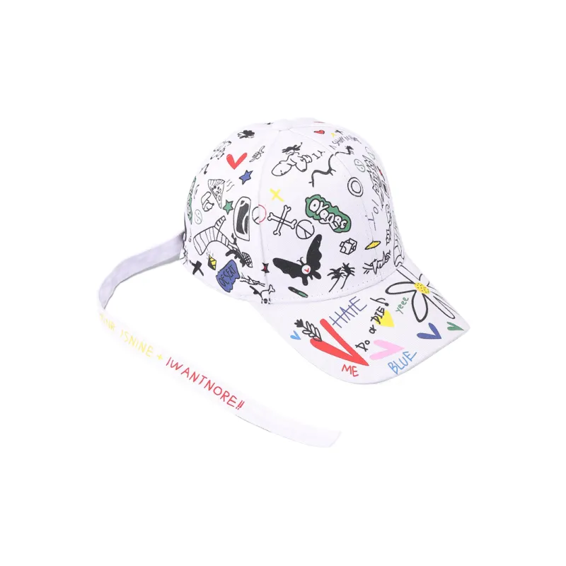 SLEEPYWALK Cotton Baseball Caps Unisex-10