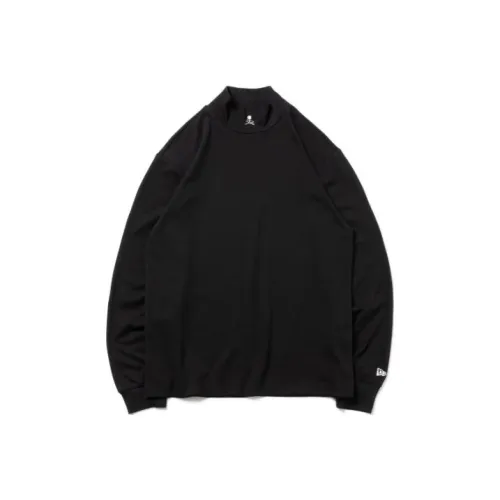 Mastermind World X New Era MASTERMIND WORLD Co brand T Shirts Unisex Black
